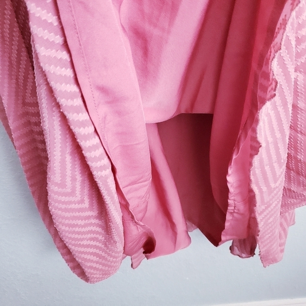 ASOS Design Dusty Pink Pleated Midi Dress - Picture 7 of 10